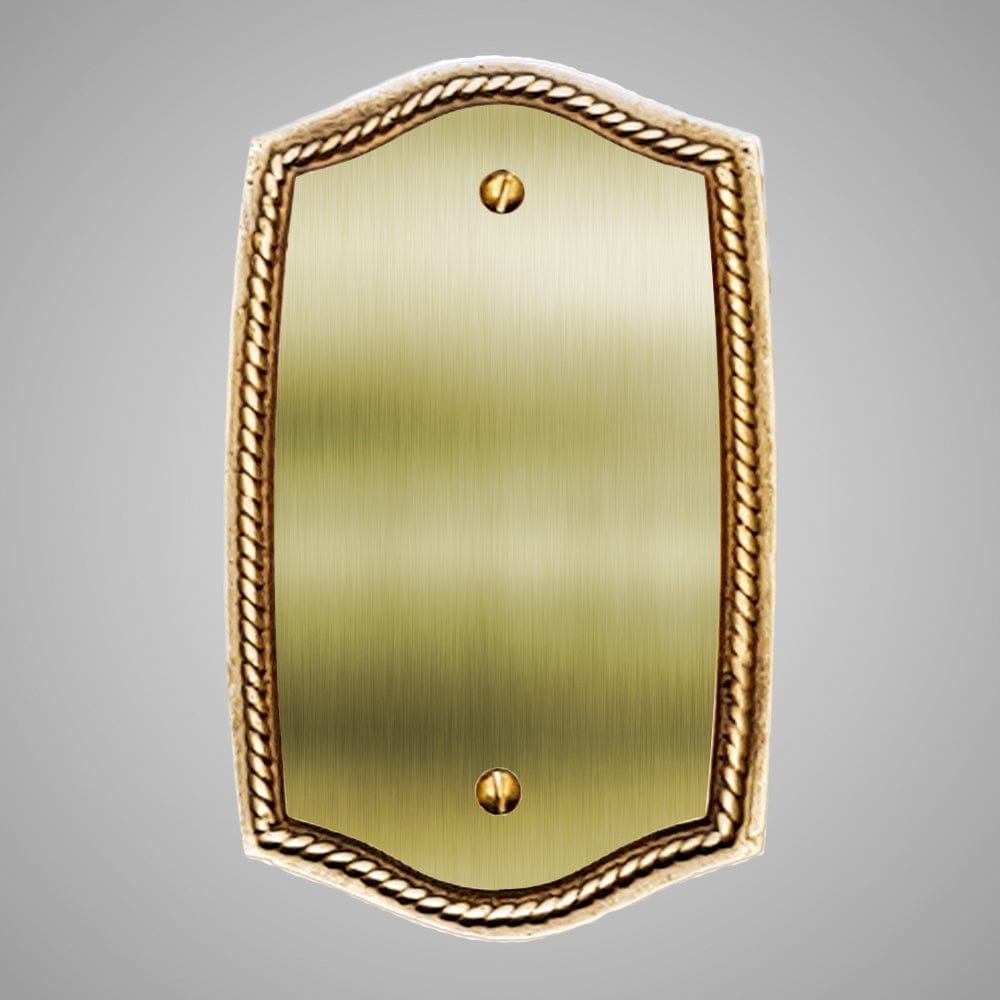 1 Blank Wall Plate - Georgian Design