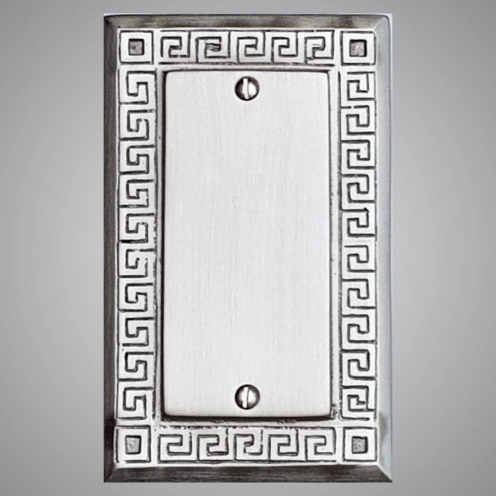 1 Blank Wall Plate - Greek Design