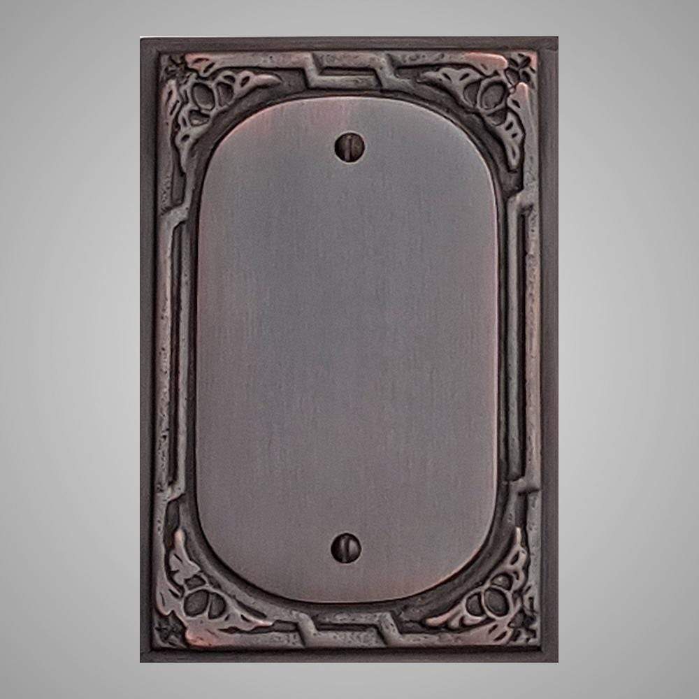 1 Blank Wall Plate - Victorian Design