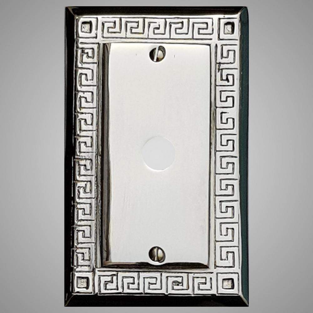 1 Coaxial Cable Wall Plate - Greek Design