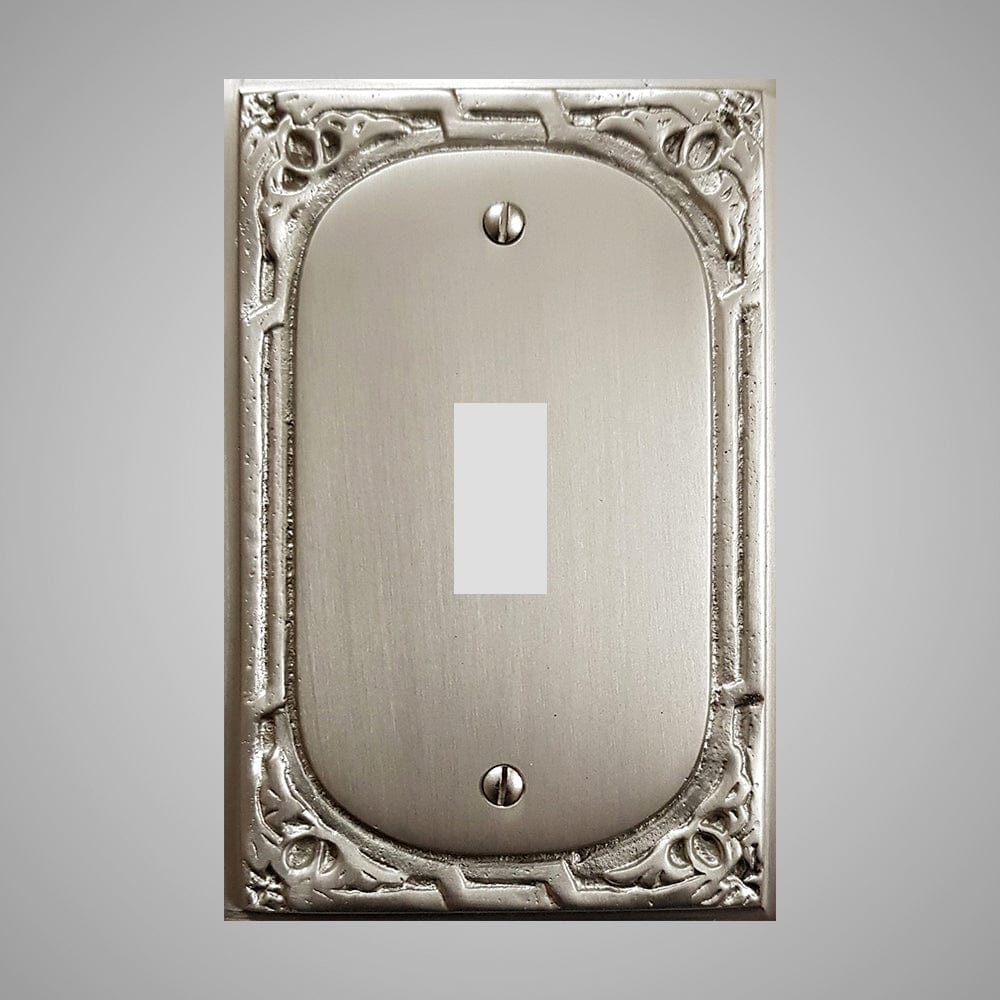 1 Gang Toggle Light Switch Plate - Victorian Design