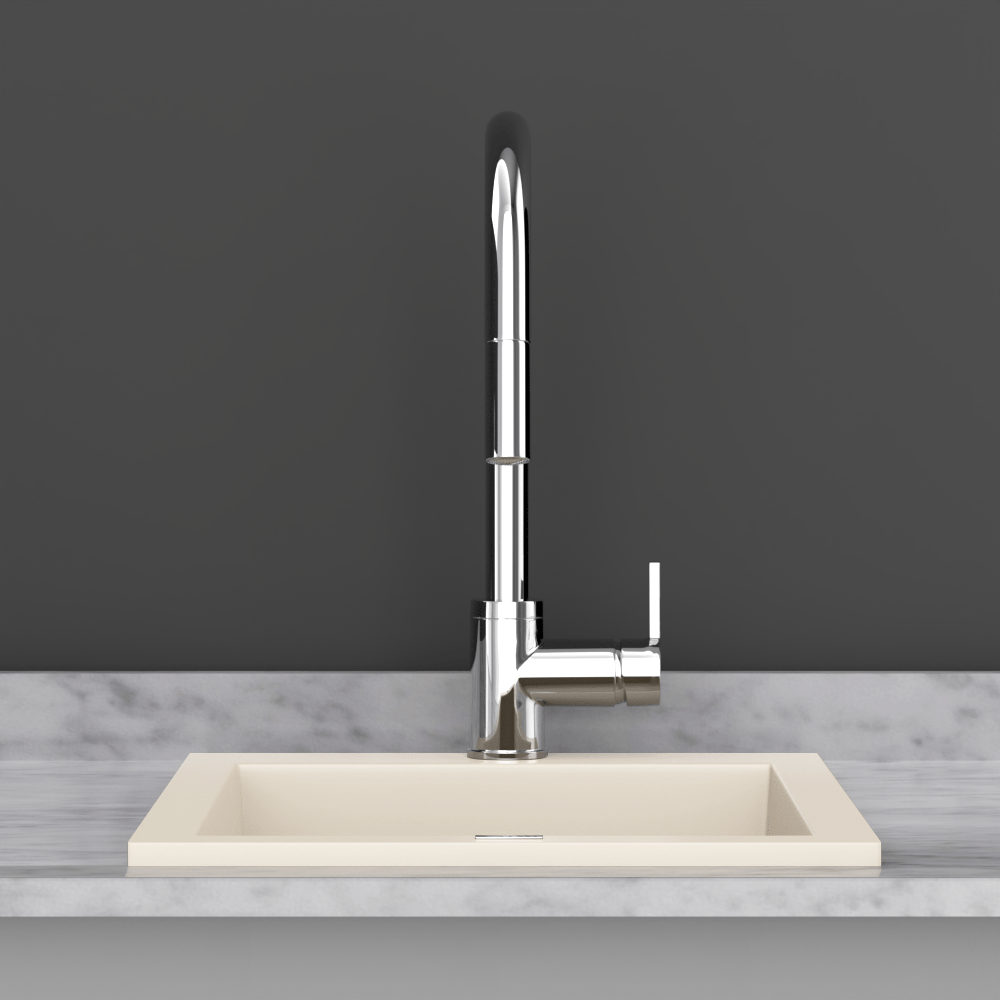 16" Cardea Granite Composite Sink - Beige