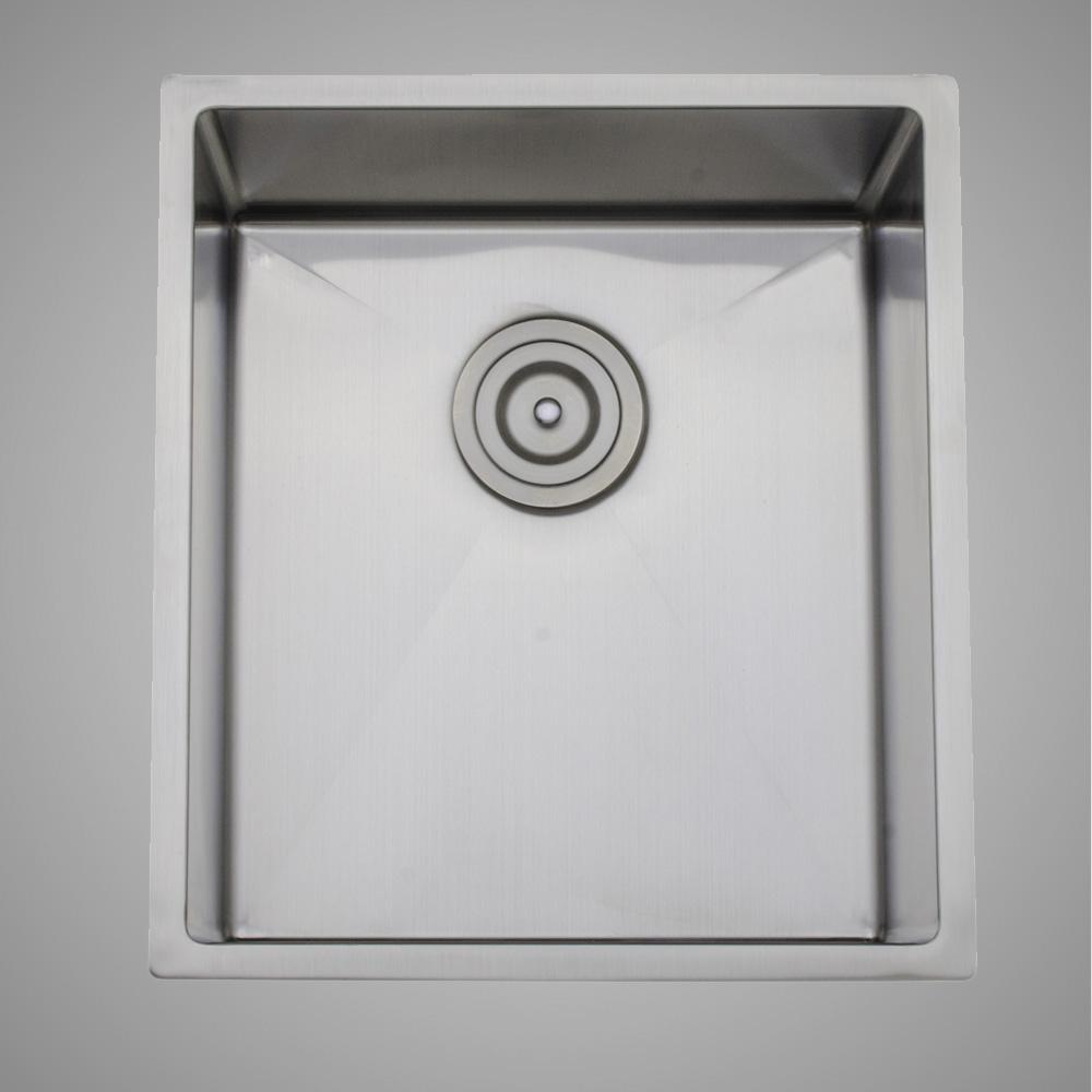 17" Tolland Stainless Steel Single-Bowl Undermount Sink