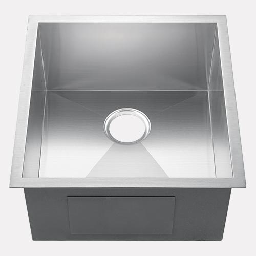 19" Weiser Stainless Steel Single-Bowl Undermount Sink