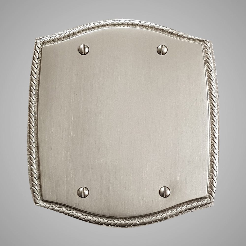 2 Blank Wall Plate - Georgian Design