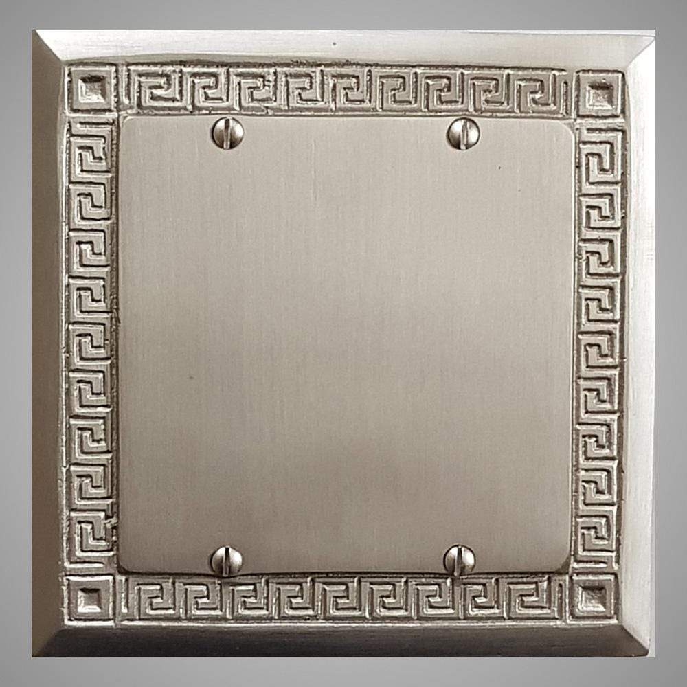 2 Blank Wall Plate - Greek Design