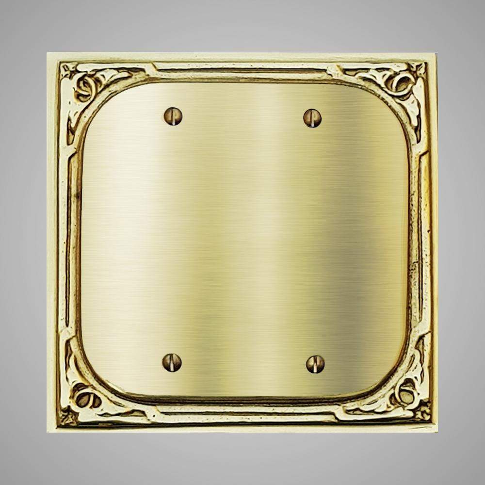 2 Blank Wall Plate - Victorian Design