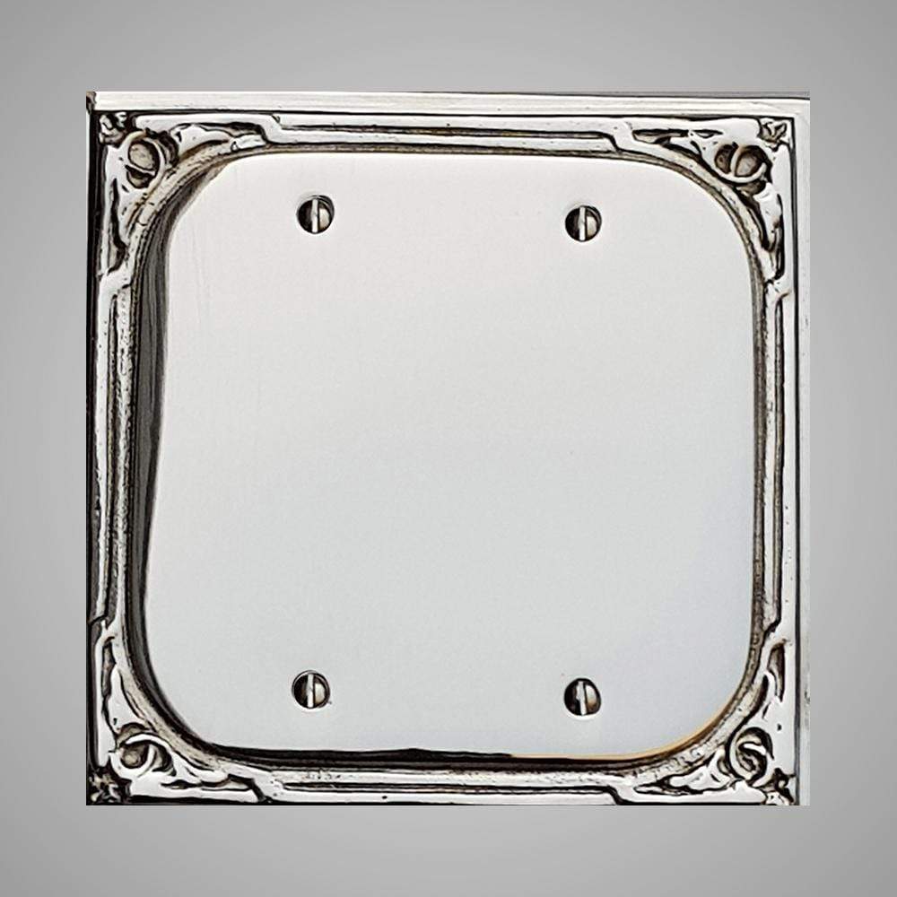 2 Blank Wall Plate - Victorian Design