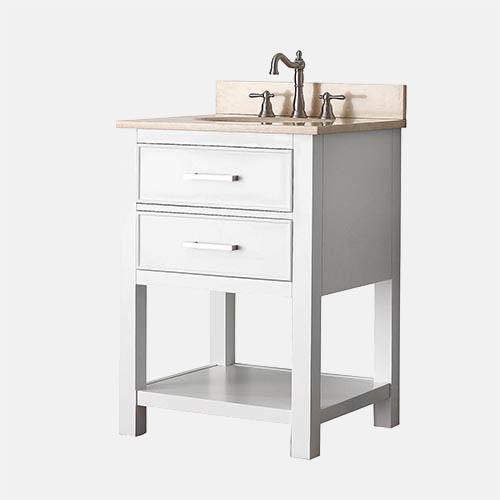 24" Brockton Vanity for Oval Undermount Sink