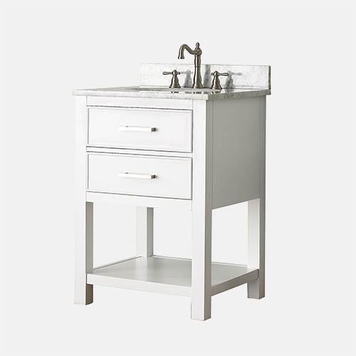 24" Brockton Vanity for Oval Undermount Sink