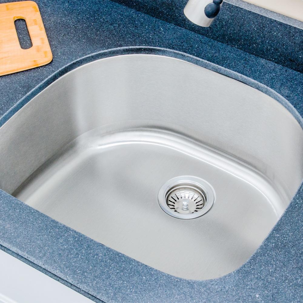 24" Newry Stainless Steel Single-Bowl Undermount Sink