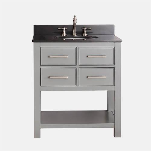 30" Brockton Vanity for Oval Undermount Sink