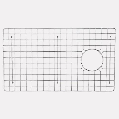 30" Hempstead Fireclay Reversible Single-Bowl Farmhouse Sink with Offset Drain