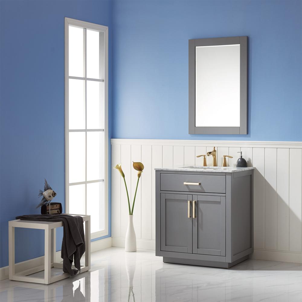 30" Langley Vanity for Rectangular Undermount Sink