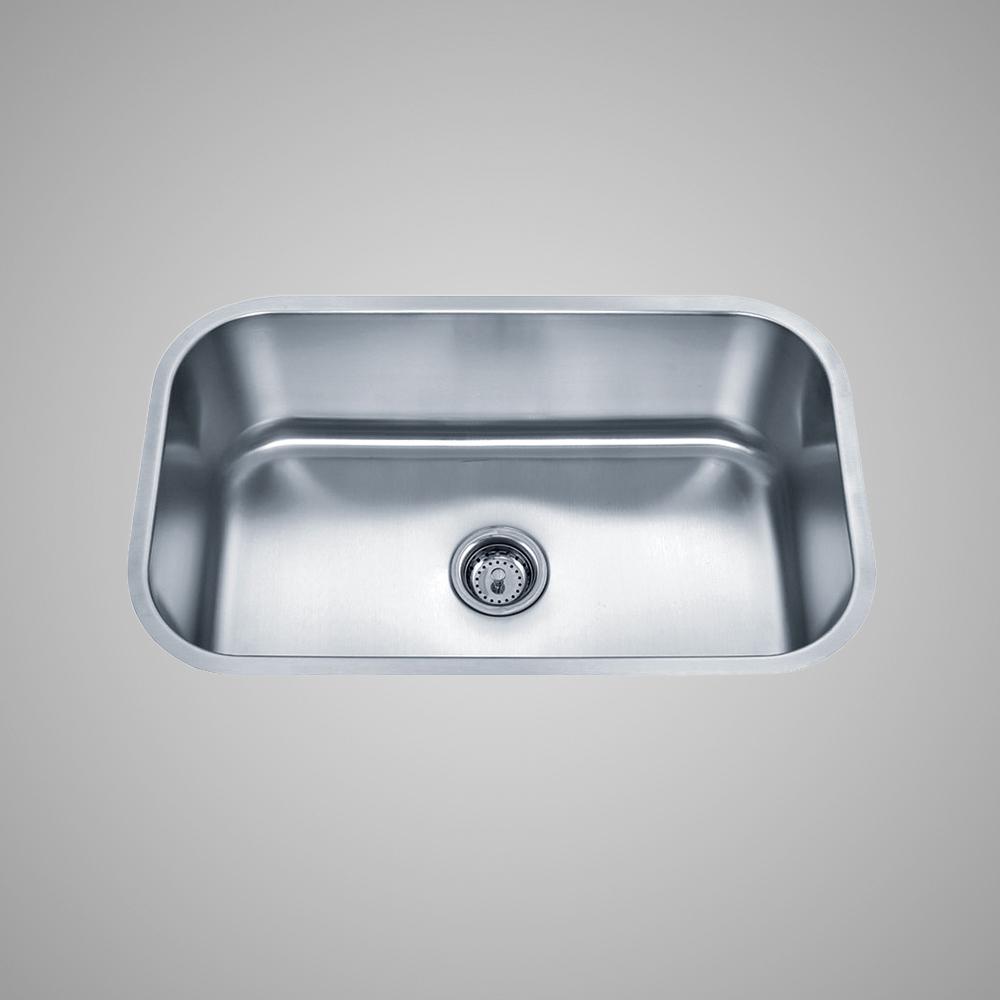 30" Massena Stainless Steel Single-Bowl Undermount Sink