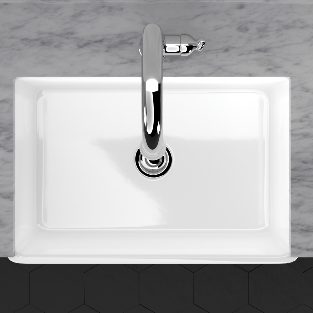 30" Ulan Handcrafted Fireclay Single-Bowl Vine Apron Farmhouse B-Grade Sink - White