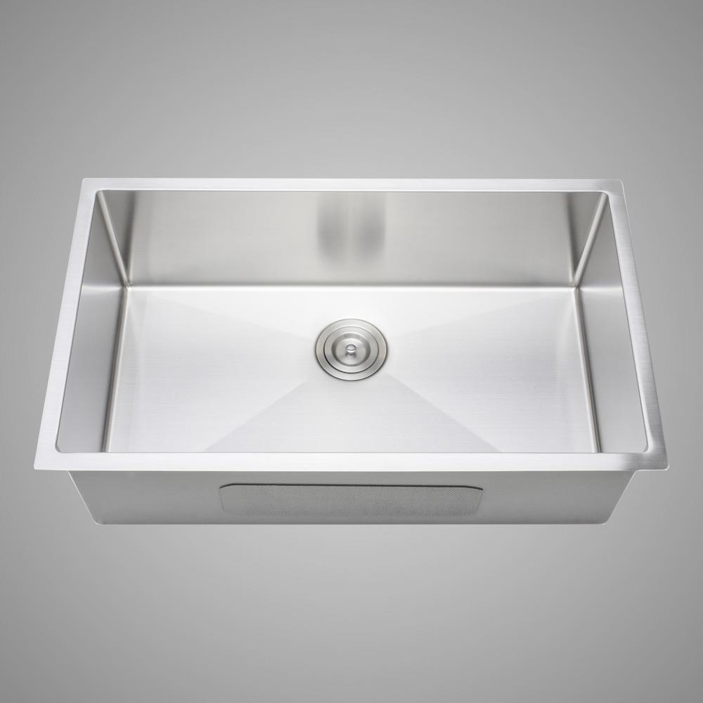 32" Devens Stainless Steel Single-Bowl Undermount Sink