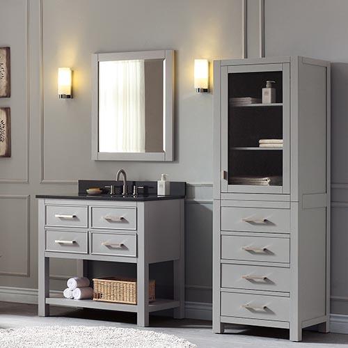 36" Brockton Vanity for Oval Undermount Sink