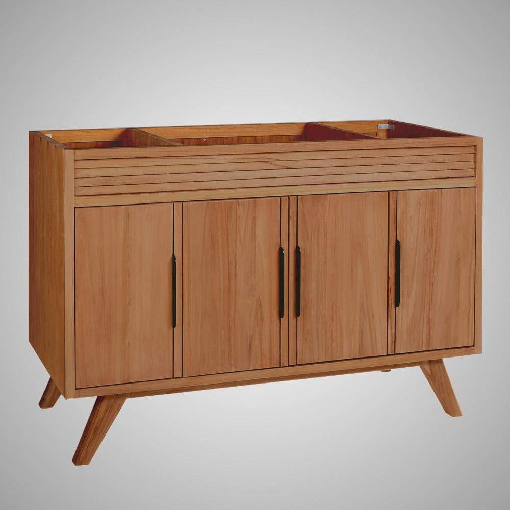 48" Taima Teak Vanity Cabinet for Rectangular Undermount Sink