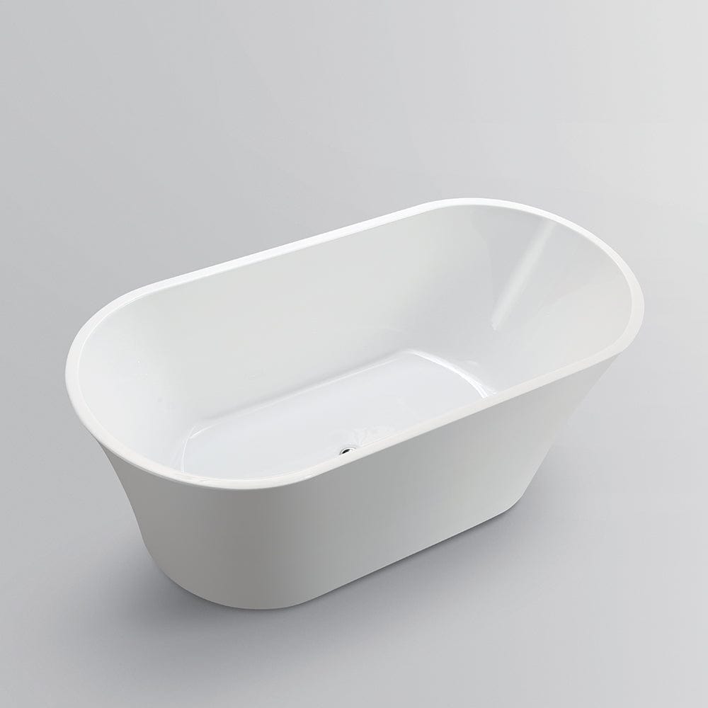62" Karzen Freestanding Tub with Drain - No Overflow