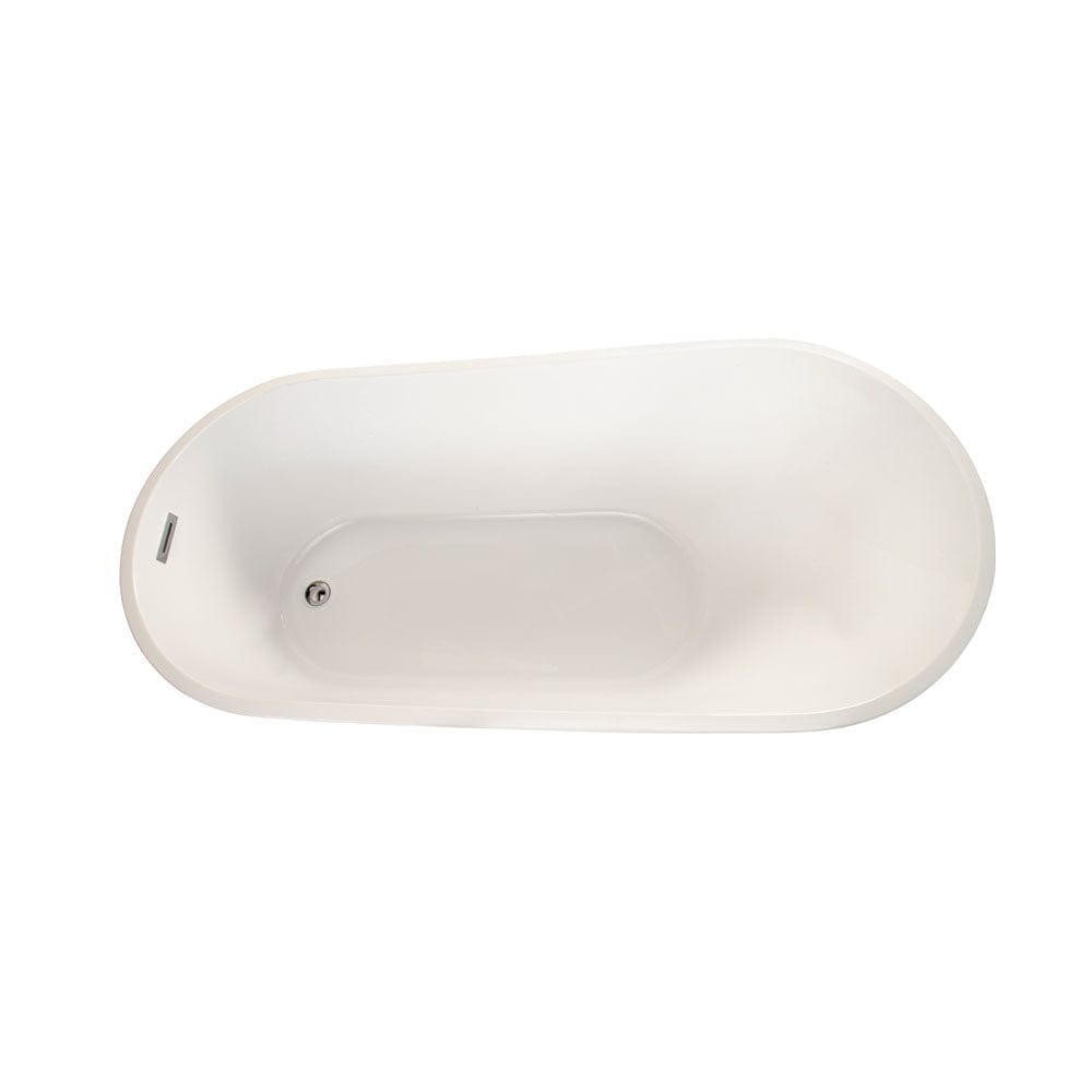67" Oshawa Acrylic Freestanding Tub