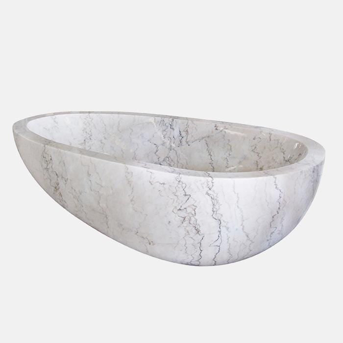 68" Belen Marble Tub