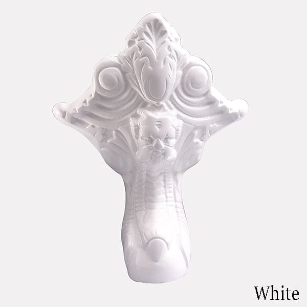 72" Magnolia Cast Iron Double-Ended Roll-Top Clawfoot Tub - No Faucet Holes