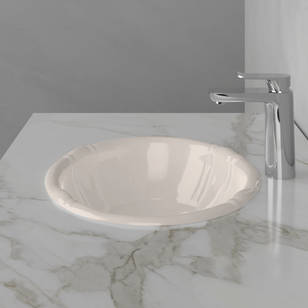 Afton Vitreous China Drop-In Sink