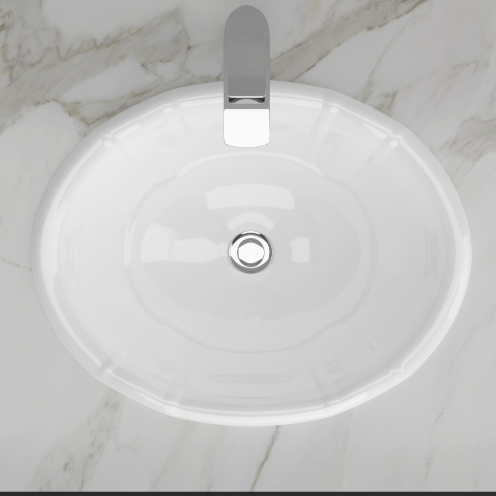 Arcola Vitreous China Drop-In Sink