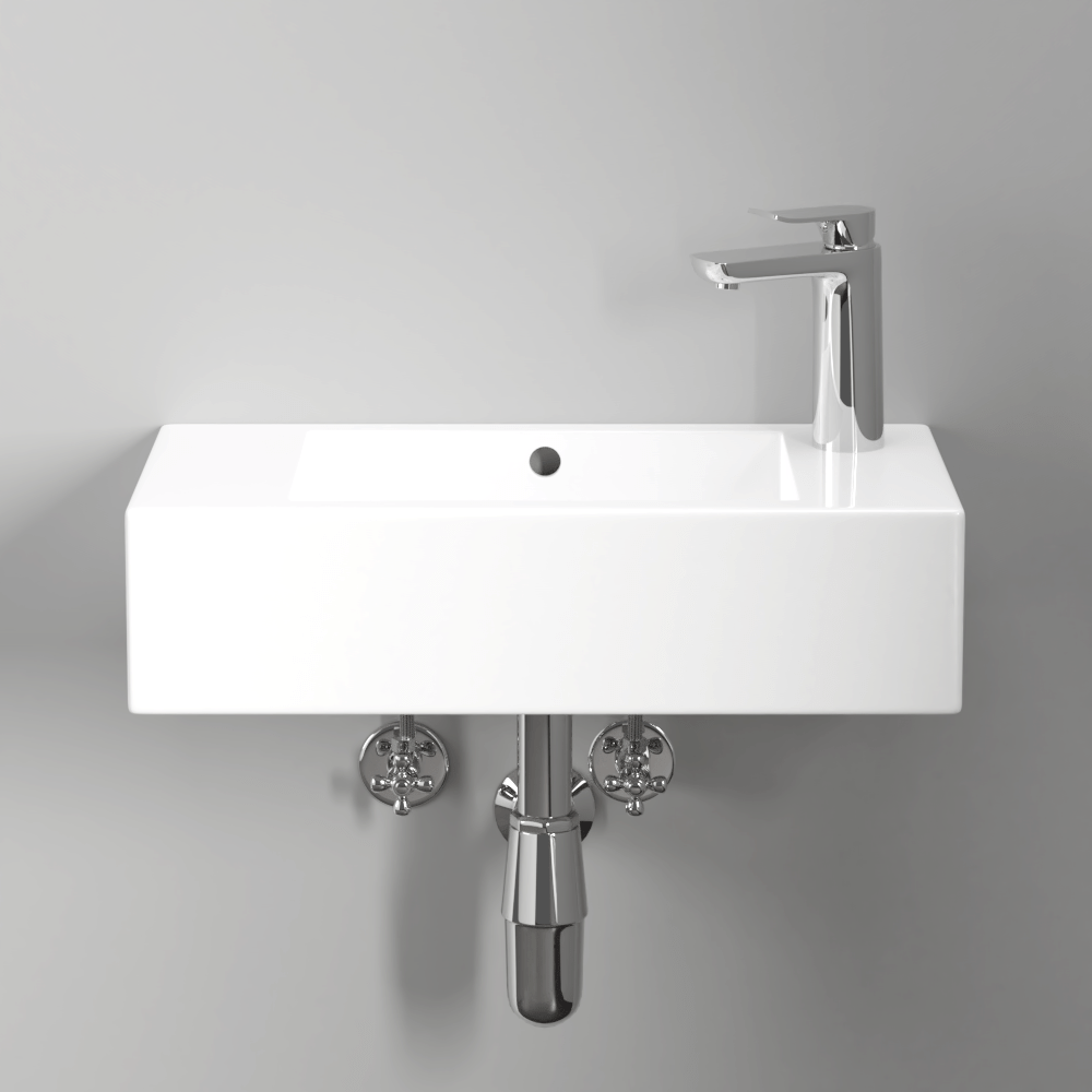 Aulis Vitreous China Wall-Mount Sink