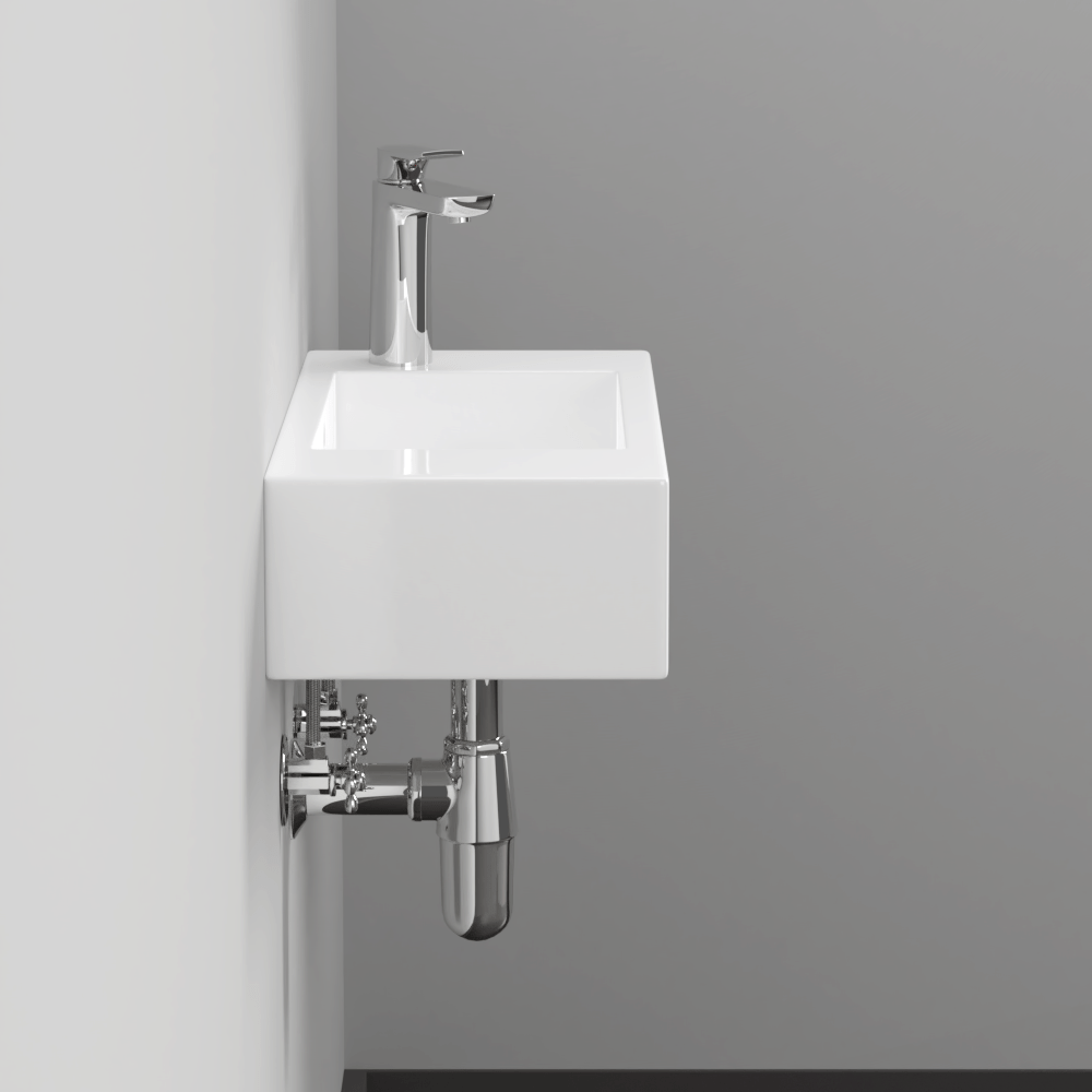 Aulis Vitreous China Wall-Mount Sink