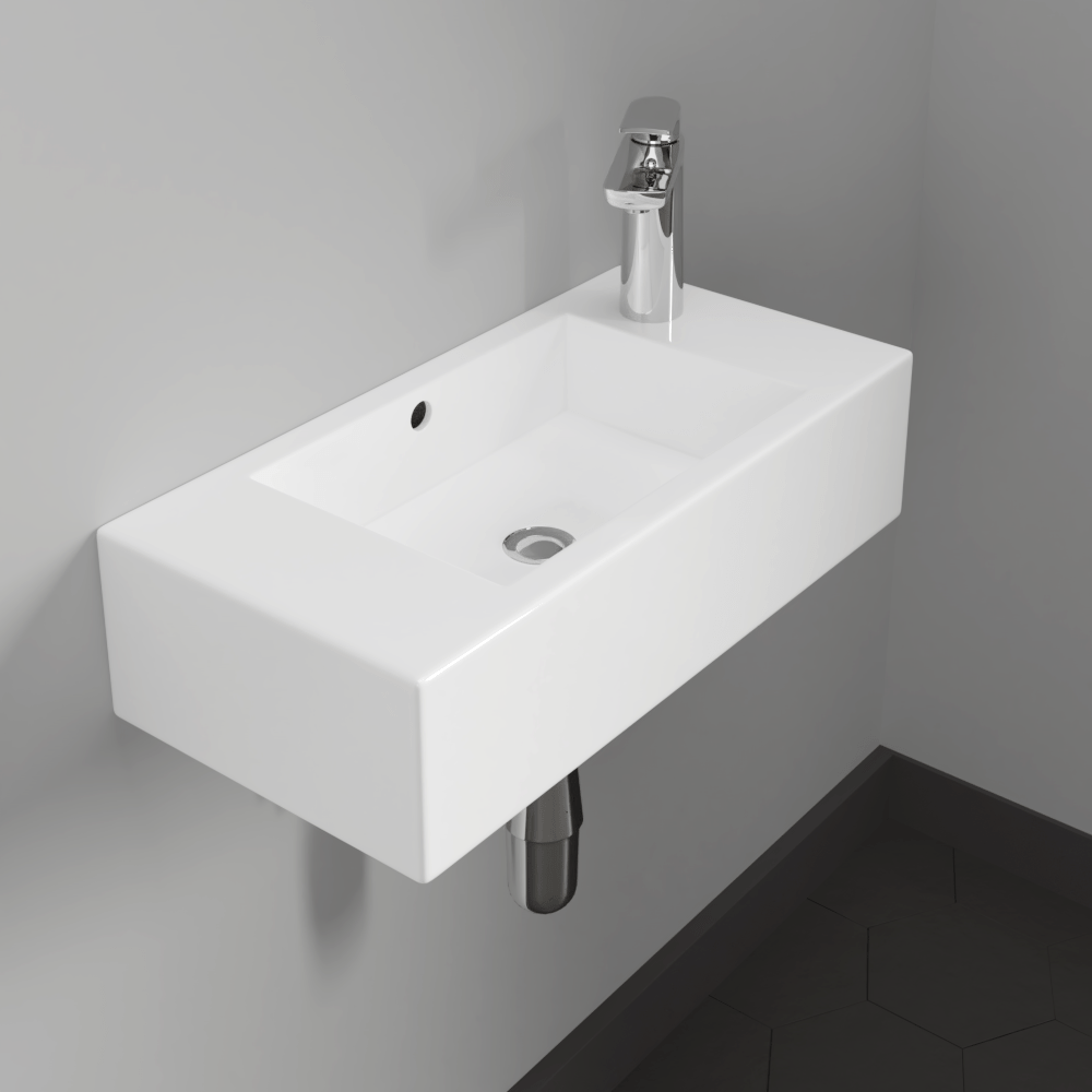 Aulis Vitreous China Wall-Mount Sink