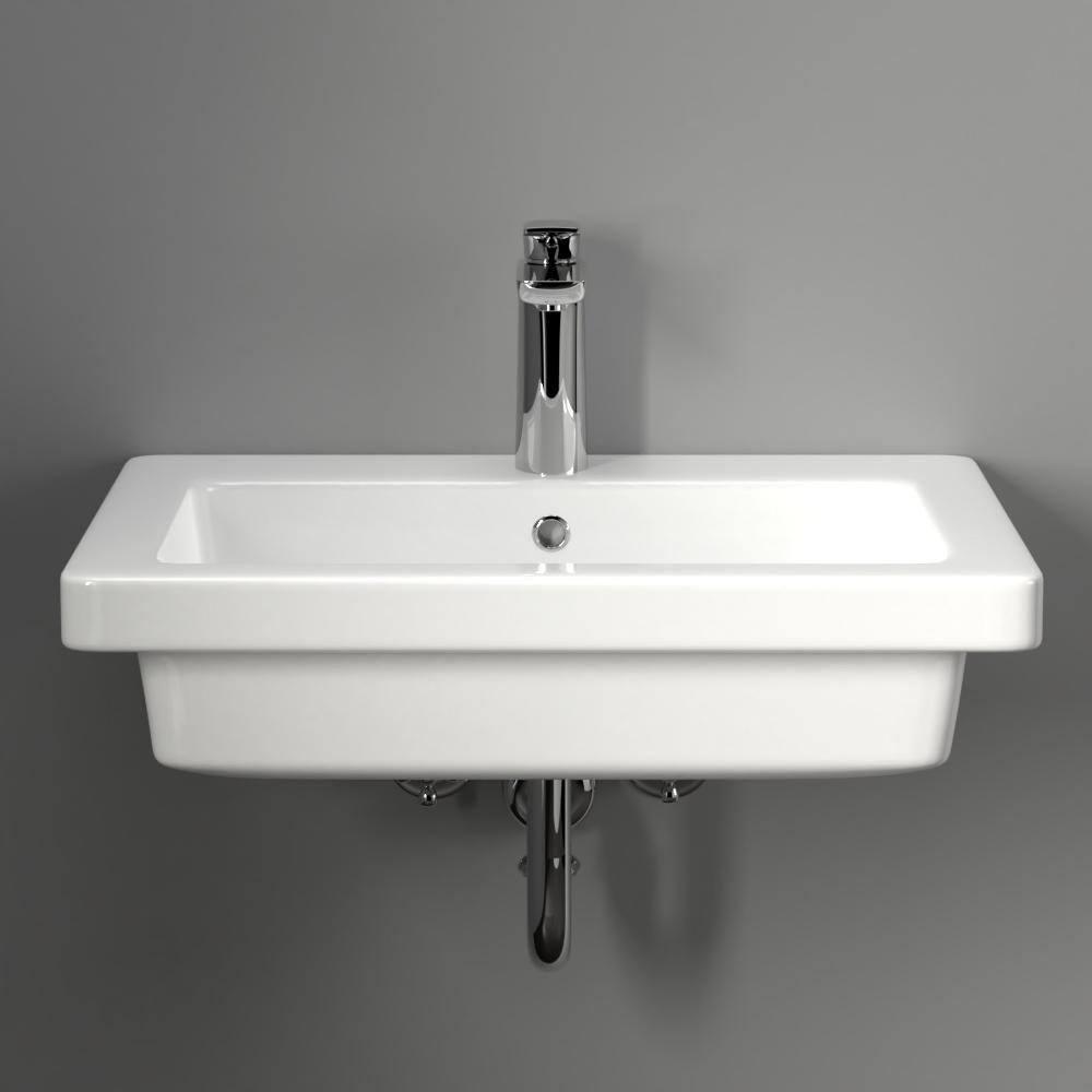 Aurora 200 Vitreous China Wall-Mount Sink