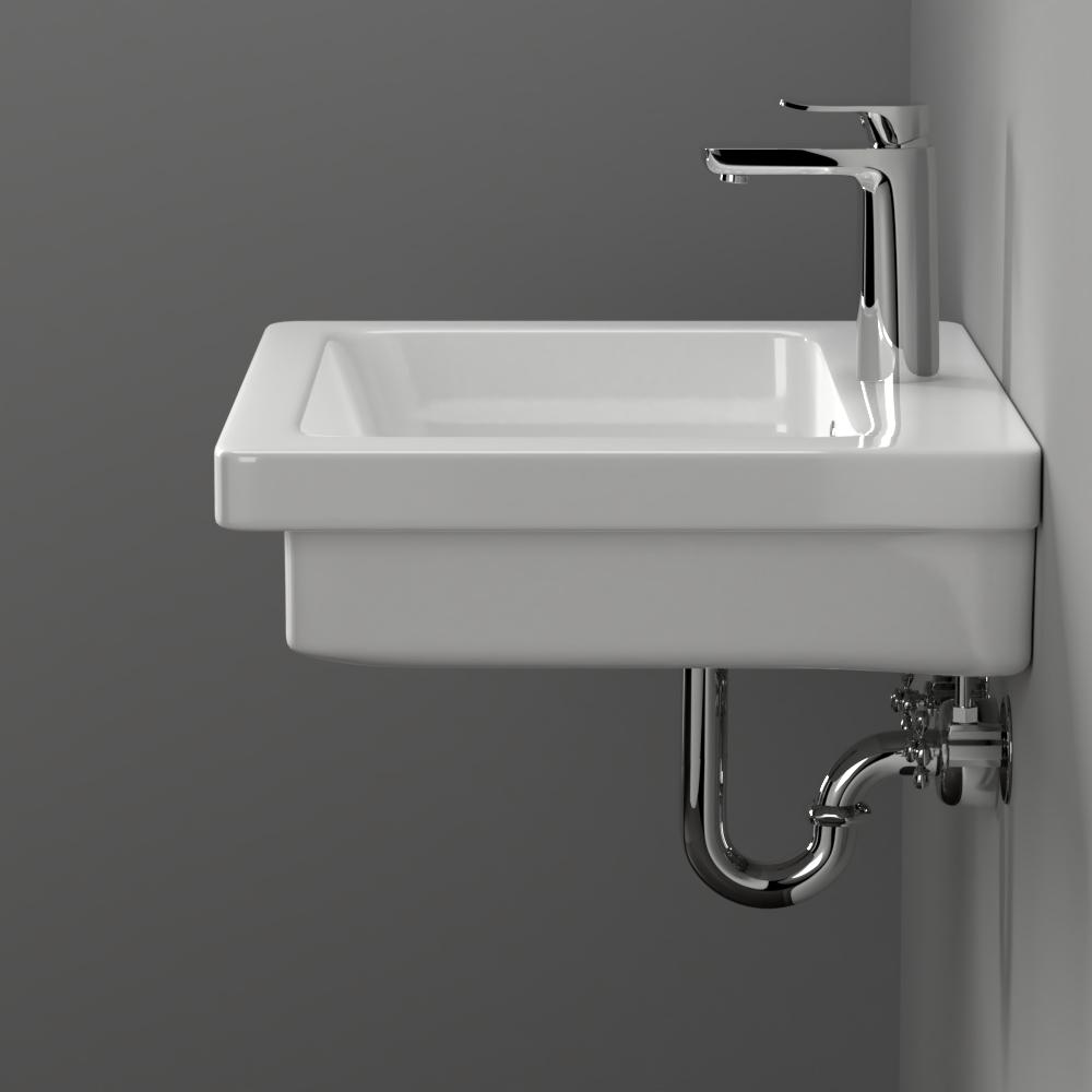 Aurora 200 Vitreous China Wall-Mount Sink
