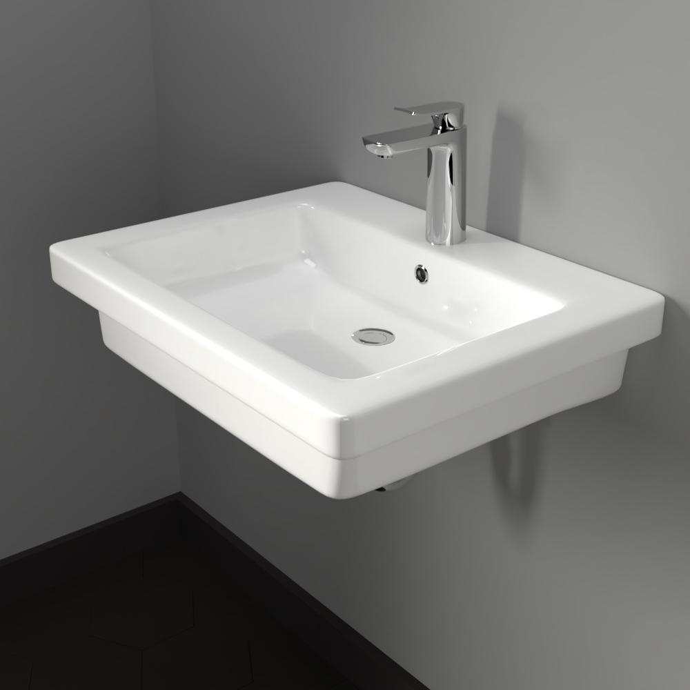 Aurora 200 Vitreous China Wall-Mount Sink