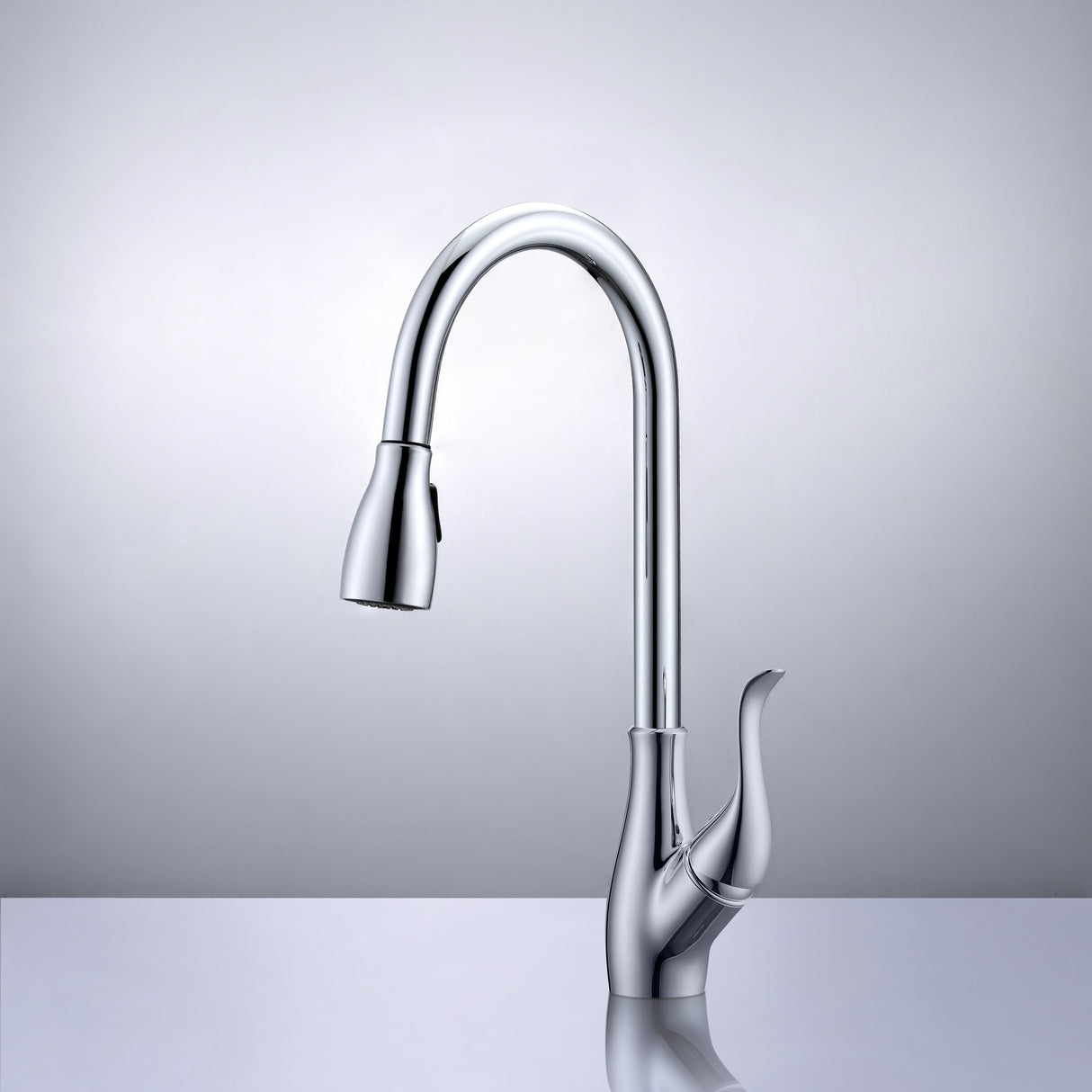 Barner Single-Hole Pull-Out Kitchen Faucet