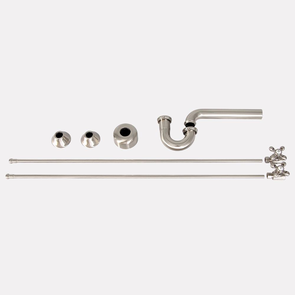 Bathroom Trim Kit for Threaded Pipe - From Floor