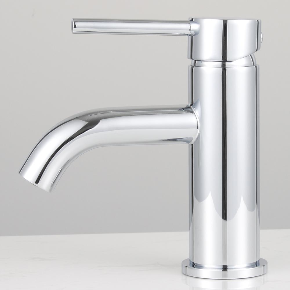 Benton Arched Spout Single-Hole Bathroom Faucet