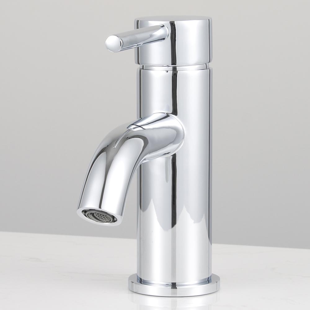 Benton Arched Spout Single-Hole Bathroom Faucet