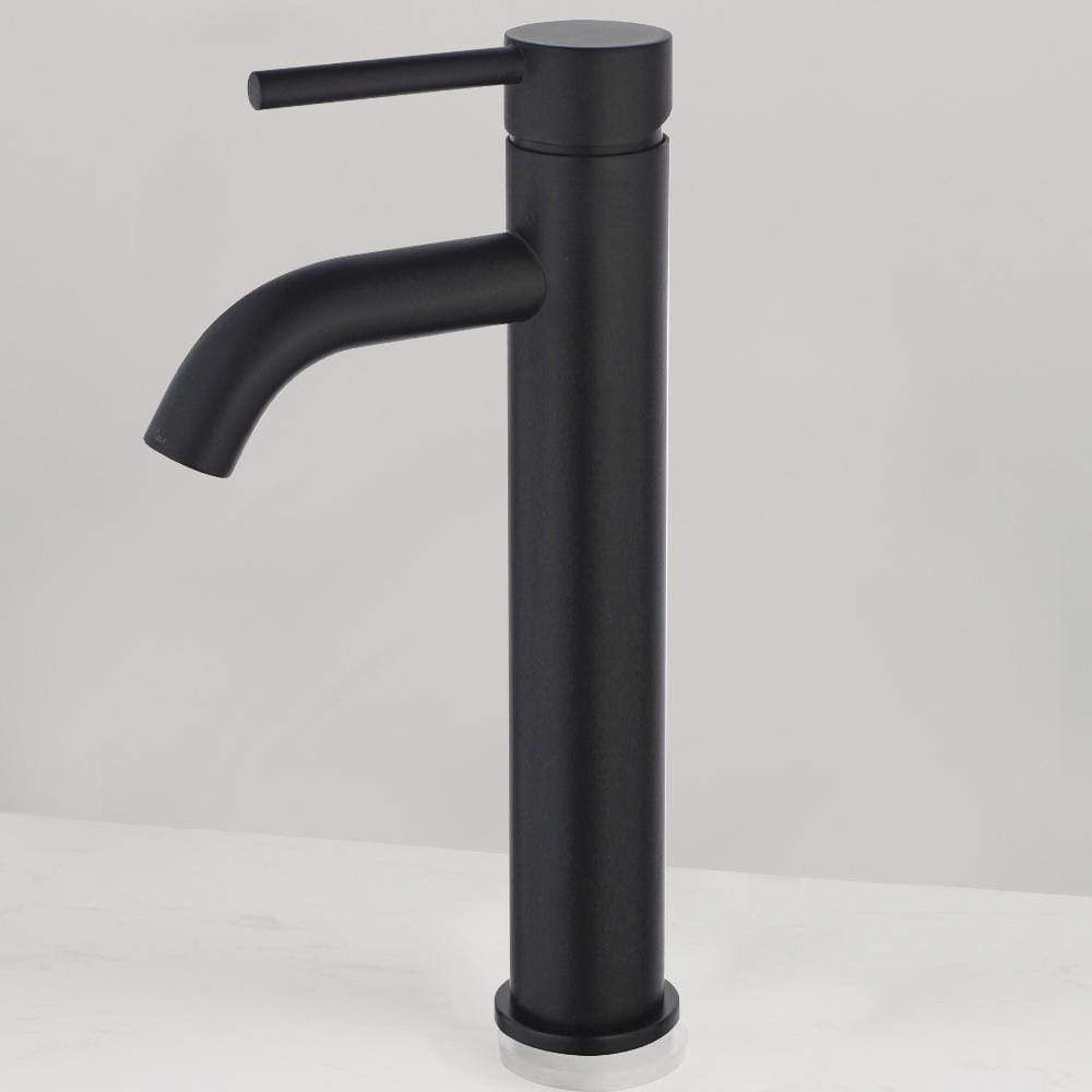 Benton Arched Spout Single-Hole Vessel Faucet