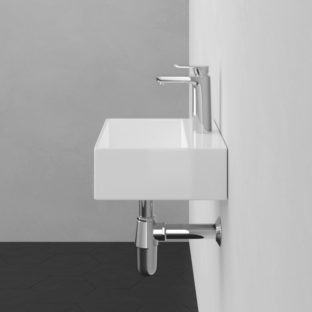 Bera Vitreous China Wall-Mount Sink