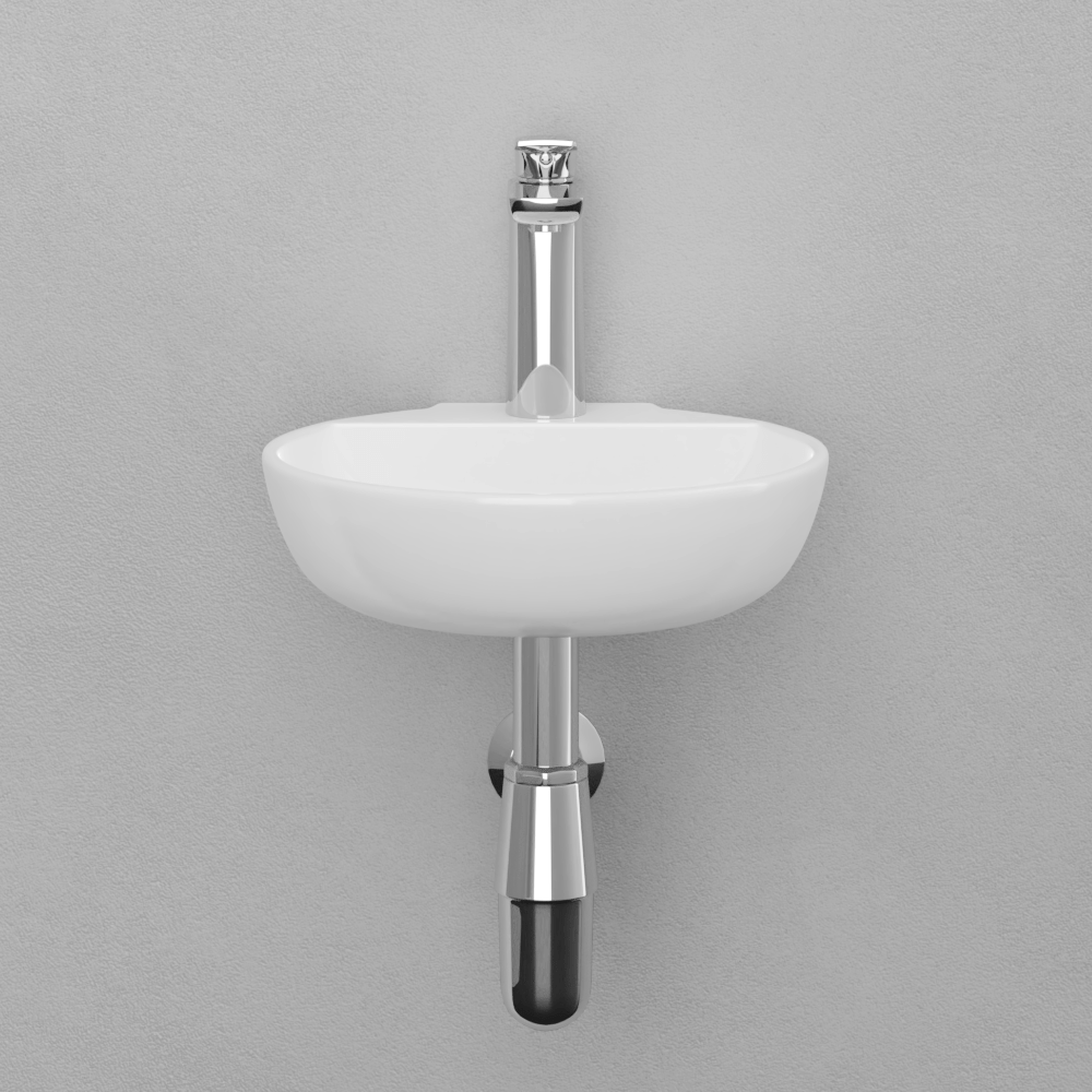 Bestla Vitreous China Wall-Mount Sink