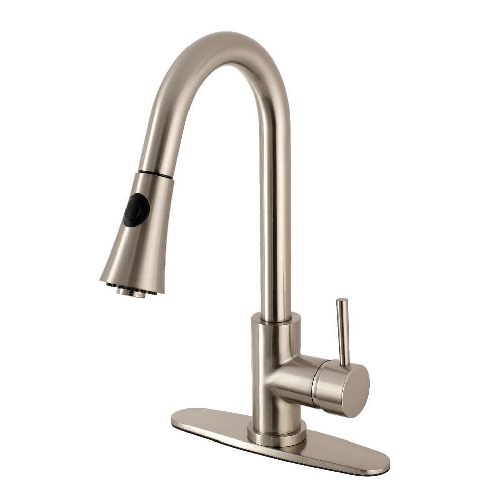Bruno Single-Handle Pull-Down Kitchen Faucet