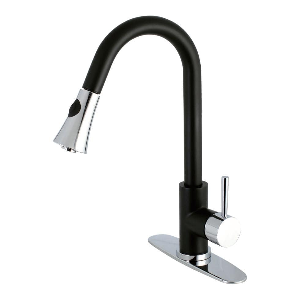 Bruno Single-Handle Pull-Down Kitchen Faucet