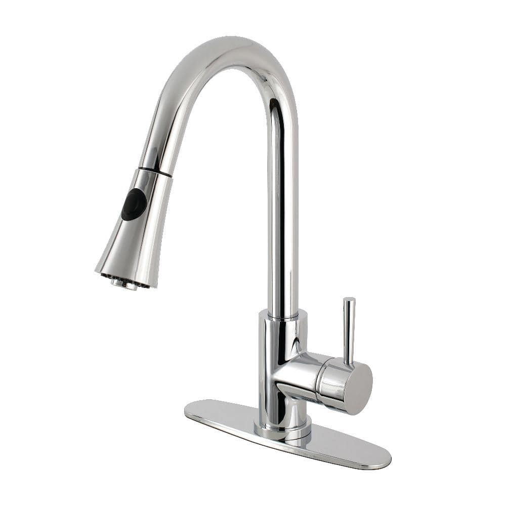 Bruno Single-Handle Pull-Down Kitchen Faucet