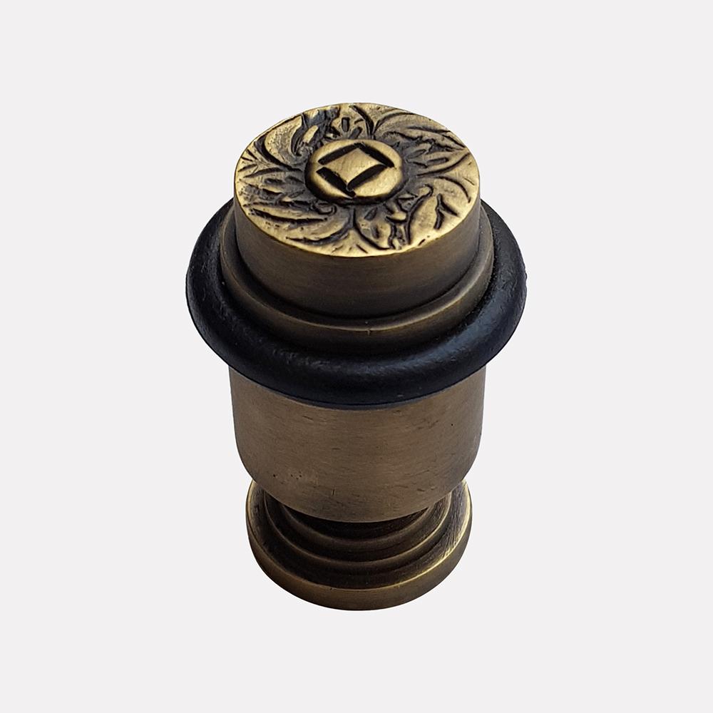 Cast Brass Artistic Design Doorstop