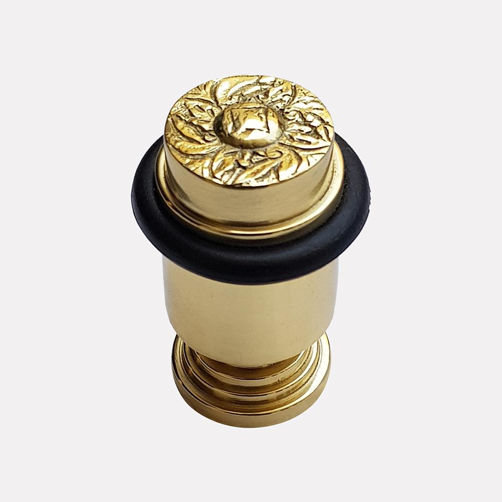 Cast Brass Artistic Design Doorstop