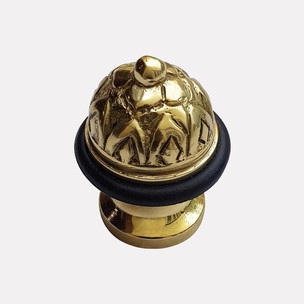 Cast Brass Decorative Design Doorstop