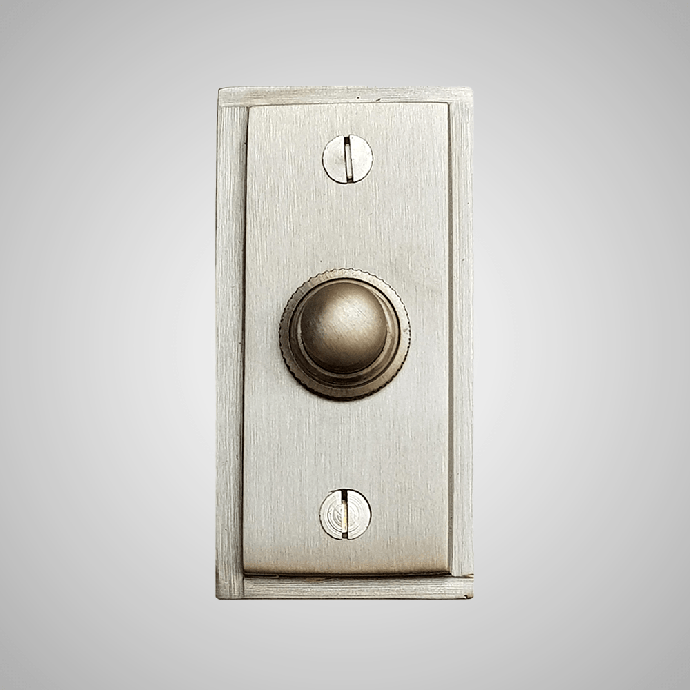 Cast Brass Plain Doorbell