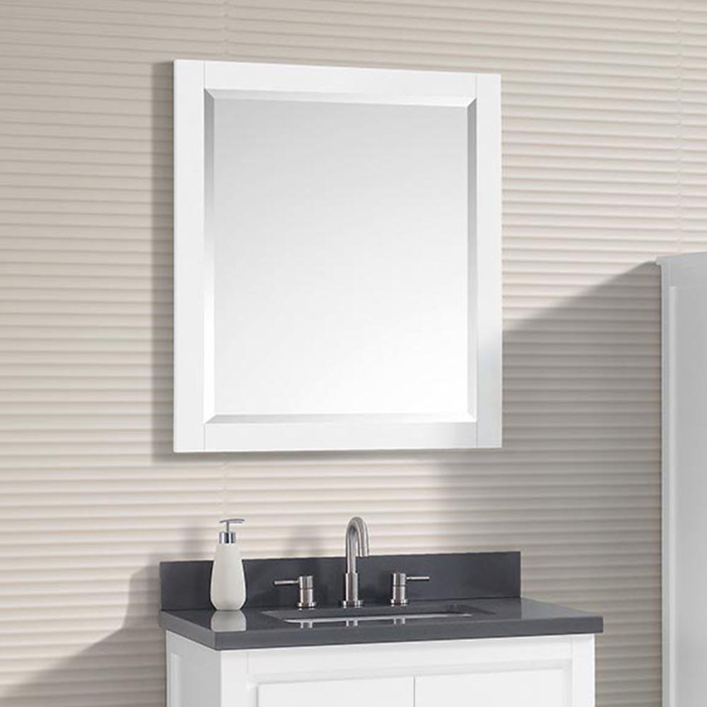 Chelan Framed Vanity Mirror - White